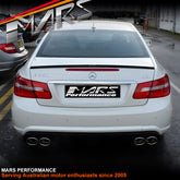 AMG E63 Style Rear Carbon Fibre Trunk Lip Spoiler for Mercedes-Benz E-Class W207 C207 Coupe & Convertible